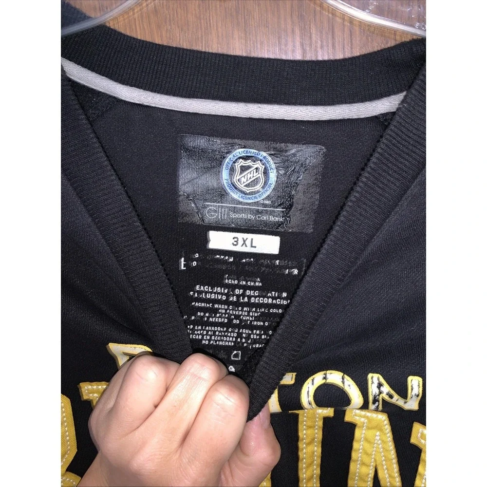 Men's vintage crewneck pullover NHL Boston Bruins 3XL sweatshirt